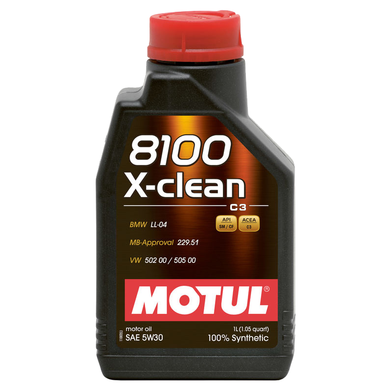 روغن موتور موتول Motul 8100 X-Clean حجم 5 لیتر